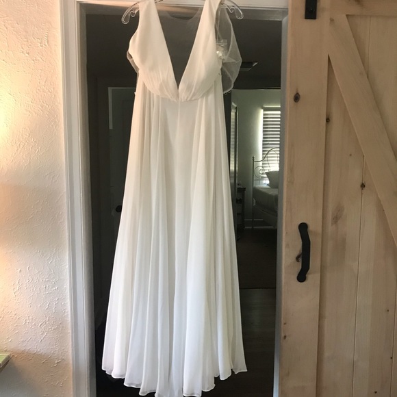 BHLDN Dresses & Skirts - Wedding dress BHLDN Conrad never worn